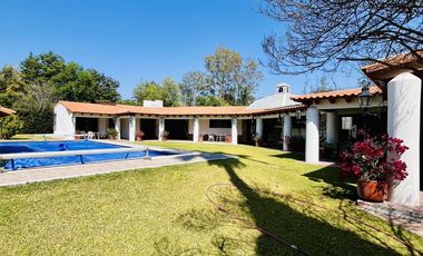 Casa en Venta Campestre Estilo Colonial en Tequisquiapan