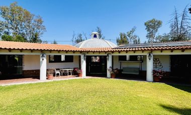 Casa en Venta Campestre Estilo Colonial en Tequisquiapan