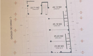 Locales en renta y/o venta  Primo de verdad