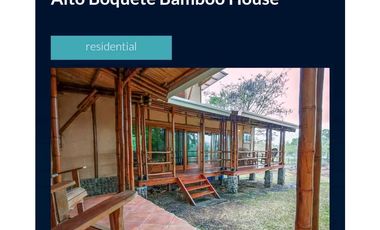 VENDO.CASA TERRENO.DE.1800MTS LAS.TRANCAS.DE.BOQUETE
