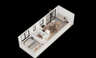 Departamento 2 ambientes a estrenar. Vicente López