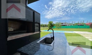 Casa 3 dorm Piscina Lote 1600m2 APTO CREDITO Barrio Cerrado Chacras de la Reserva Cardales