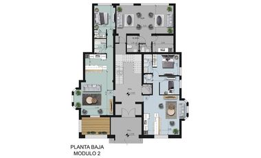 Lencke Vende - Sofisticada unidad en duplex de 3 dormitorios en casa historica reciclada