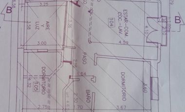 Departamento en venta - 2 Dormitorios 1 Baños - 65Mts2 - Almagro