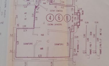 Departamento en venta - 2 Dormitorios 1 Baños - 65Mts2 - Almagro