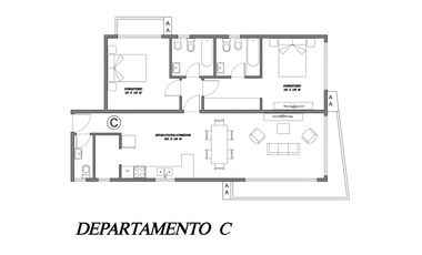 Departamento - V.Lopez-Vias/Maipu