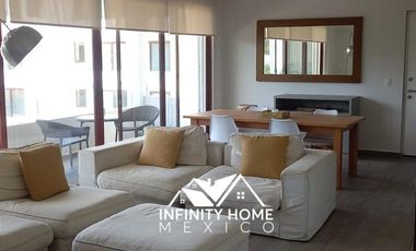 Departamento en  Residencial Peak, Cumbres en renta amueblado  con roof