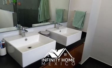 Departamento en  Residencial Peak, Cumbres en renta amueblado  con roof