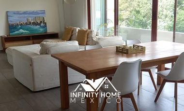 Departamento en  Residencial Peak, Cumbres en renta amueblado  con roof