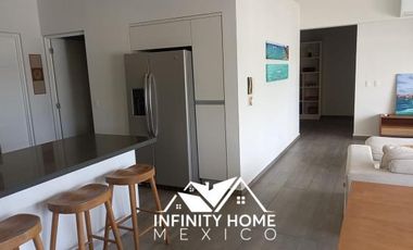 Departamento en  Residencial Peak, Cumbres en renta amueblado  con roof