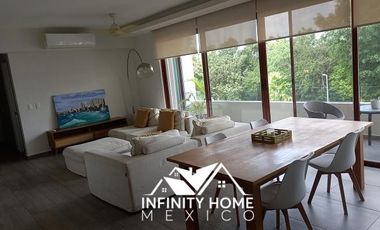 Departamento en  Residencial Peak, Cumbres en renta amueblado  con roof