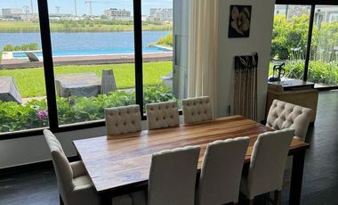 Casa en alquiler anual al lago central en Muelles Puertos del Lago