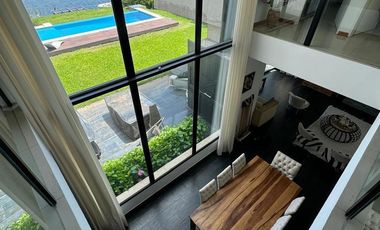 Casa en alquiler anual al lago central en Muelles Puertos del Lago