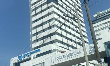 Renta consultorio méedico en Torres Fifty Doctors. Periférico y Ciudad Judicial