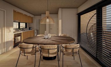 Venta semipiso 2 ambientes con balcón y parrilla en Morón (4ºB)