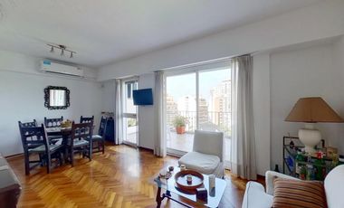 Departamento 4AMB con balcón terraza con gran vista al Parque Chacabuco