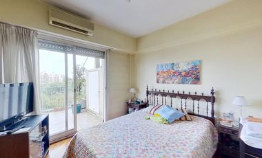 Departamento 4AMB con balcón terraza con gran vista al Parque Chacabuco