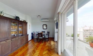 Departamento 4AMB con balcón terraza con gran vista al Parque Chacabuco