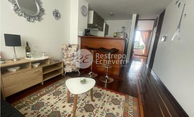 Apartaestudio amoblado, en arriendo, La Camelia, Manizales