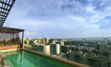 ARRIENDO AMOBLADO EXCLUSIVO, 1 ALCOBA, VILLA SANTOS