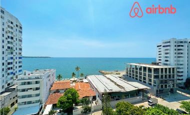 APARTAMENTO EN VENTA EN CARTAGENA PARA RENTAS CORTAS CON VISTA AL MAR