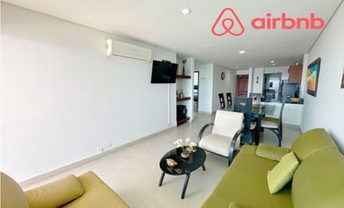 APARTAMENTO EN VENTA EN CARTAGENA PARA RENTAS CORTAS CON VISTA AL MAR