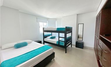 APARTAMENTO EN VENTA EN CARTAGENA PARA RENTAS CORTAS CON VISTA AL MAR