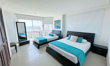 APARTAMENTO EN VENTA EN CARTAGENA PARA RENTAS CORTAS CON VISTA AL MAR