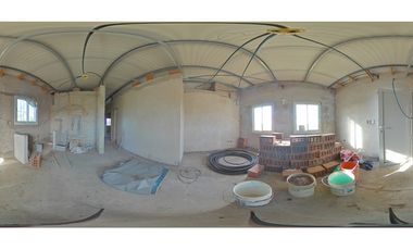 CASA 3 DORMITORIOS 75% terminado