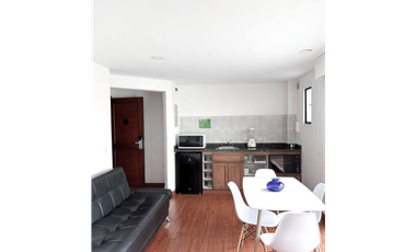Apartaestudio amoblado en arriendo en Chico Reservado