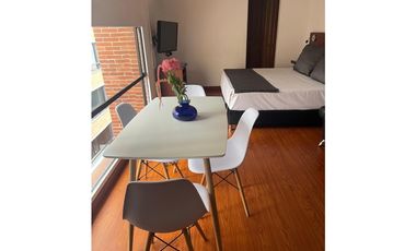 Apartaestudio amoblado en arriendo en Chico Reservado