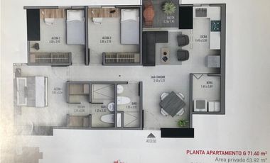 Venta Apartamento cesión de derechos Primavera Country Life El poblado