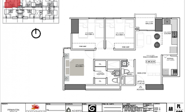 Venta Apartamento cesión de derechos Primavera Country Life El poblado