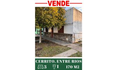 Se Vende Casa en Cerrito, Entre Ríos, Argentina