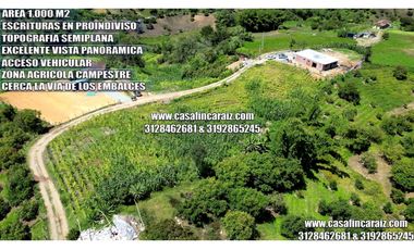 LOTE SEMIPLANO A 13 MINUTOS DEL MALL COMERCIAL ALTO CHOCHO