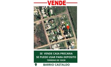 Se vende casa precaria en Maria Grande