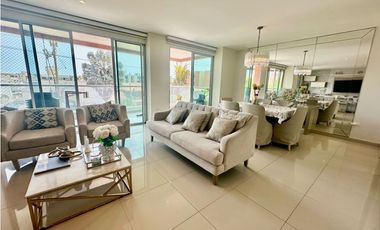 ELEGANTE Y ESPECTACULAR APARTAMENTO EN VENTA AMPLIO BALCON.