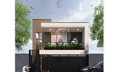 VENTA DE CASA NUEVA MODERNA FULL ACABADOS 