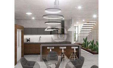 VENTA DE CASA NUEVA MODERNA FULL ACABADOS 