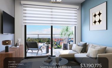 Departamento en Preventa Zona Santa María la Ribera
