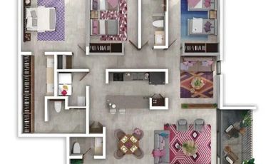 RENTA HERMOSO DEPARTAMENTO EN SOPHIA (ATRÁS DE ANTEA)