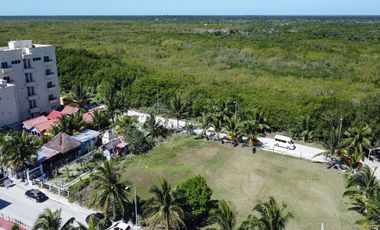 LOTE CON POTENCIAL DE DESARROLLO EN LA ENTRADA PRINCIPAL DE MAHAHUAL