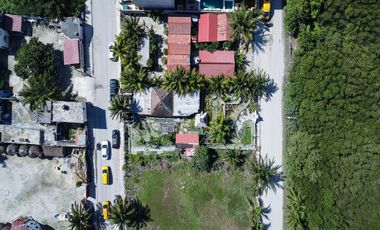 LOTE CON POTENCIAL DE DESARROLLO EN LA ENTRADA PRINCIPAL DE MAHAHUAL