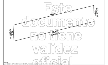 Terreno en venta a unas cuadras de Floresta, Mérida Yucatán