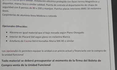 Departamento en venta en Lanus Este