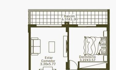VENTA DE DEPARTAMENTO TRES AMBIENTES APTO BLANQUEO