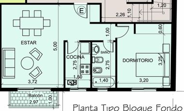 DEPTO 2 AMBIENTES AMPLIO 50 MTS LAVALLE 681 SAN FERNANDO