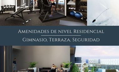 Departamento en RENTA AMUEBLADO, Torre VENTO,  San Telmo, norte d Aguascalientes