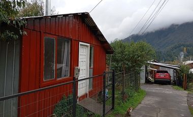 Venta dos cabañas en terreno Curarrehue