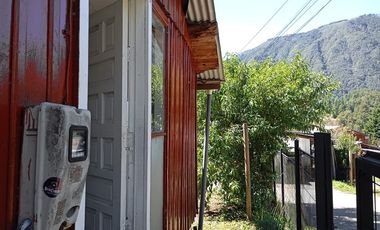 Venta dos cabañas en terreno Curarrehue